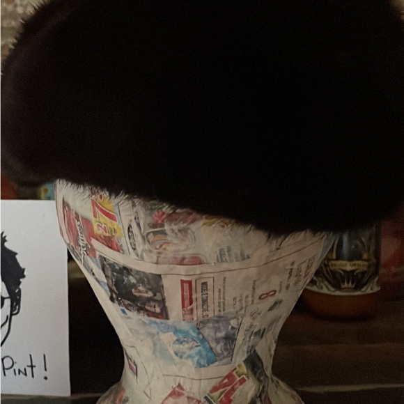 Vintage beaver fur hat - Picture 3 of 5